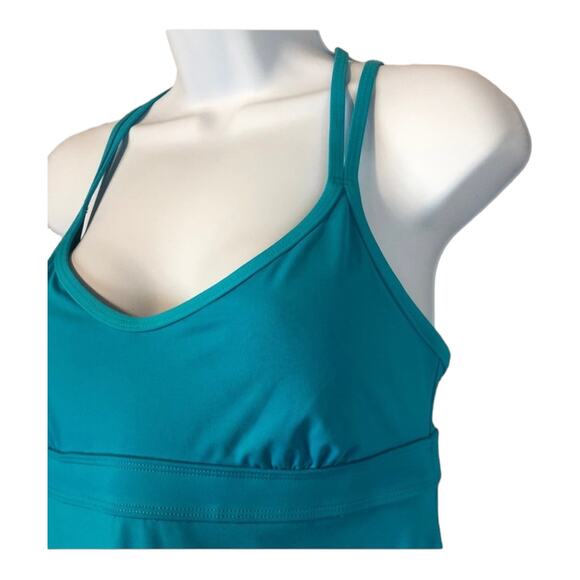 Athleta Coastline Swim Dress in blue size small - Picture 5 of 12